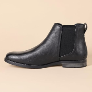 Men's Square Toe Double Stitch Derby Dress Shoes
