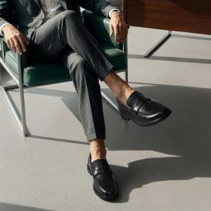 Men's Double Strap Monk Style Dress Loafers