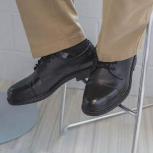 Men's Cap Toe Oxford Style Dress Shoes
