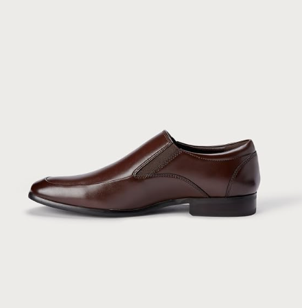Men's Slip-On Apron Toe Casual Formal Loafers - Image 2